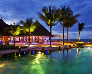 Infinity Blue restaurant a bar