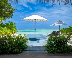 Romantic Beach Pool Villa